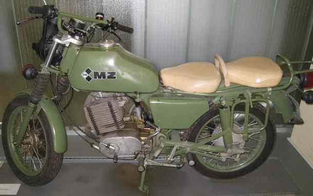 IFA MZ ETZ-250 Border patrol motorcycle